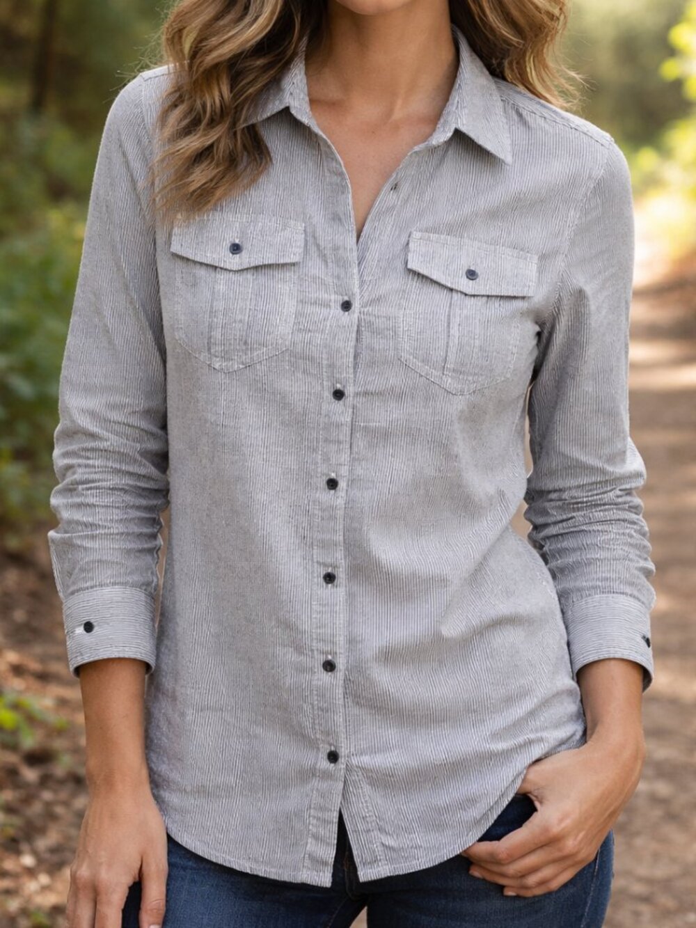 Patagonia Striped Button Down Shirt XS Outdoor Cotton Top